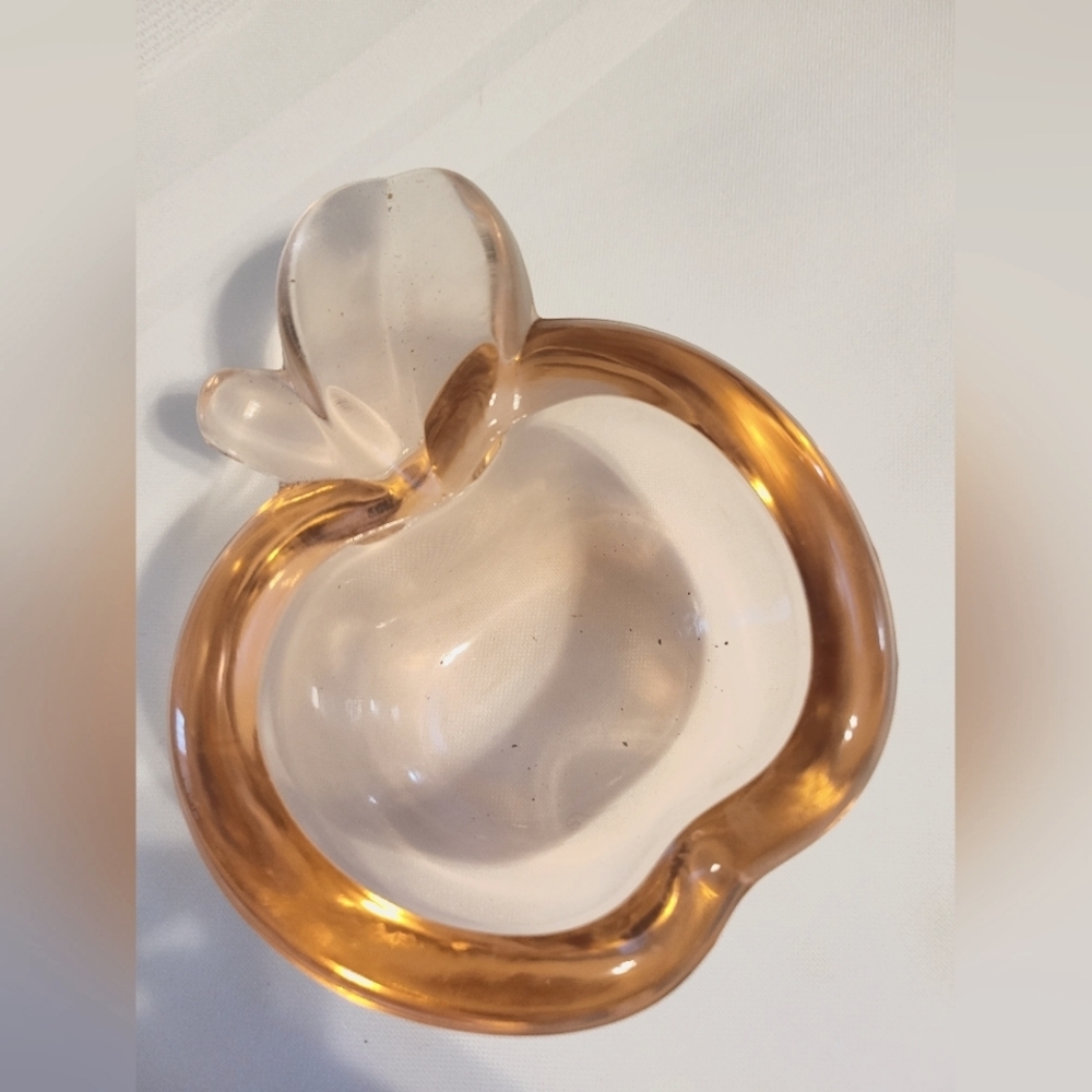 Apple trinket dish